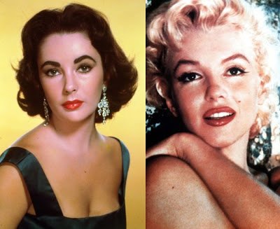 Marilyn-Monroe-et-Elizabeth-Taylor-le-meme-secret-de-beaute